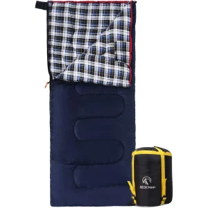 Cotton Flannel Sleeping Bag for Camping Backpacking